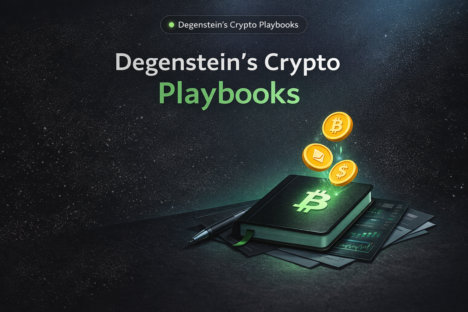 Degenstein’s Crypto Playbooks — Rules + Portfolio Examples